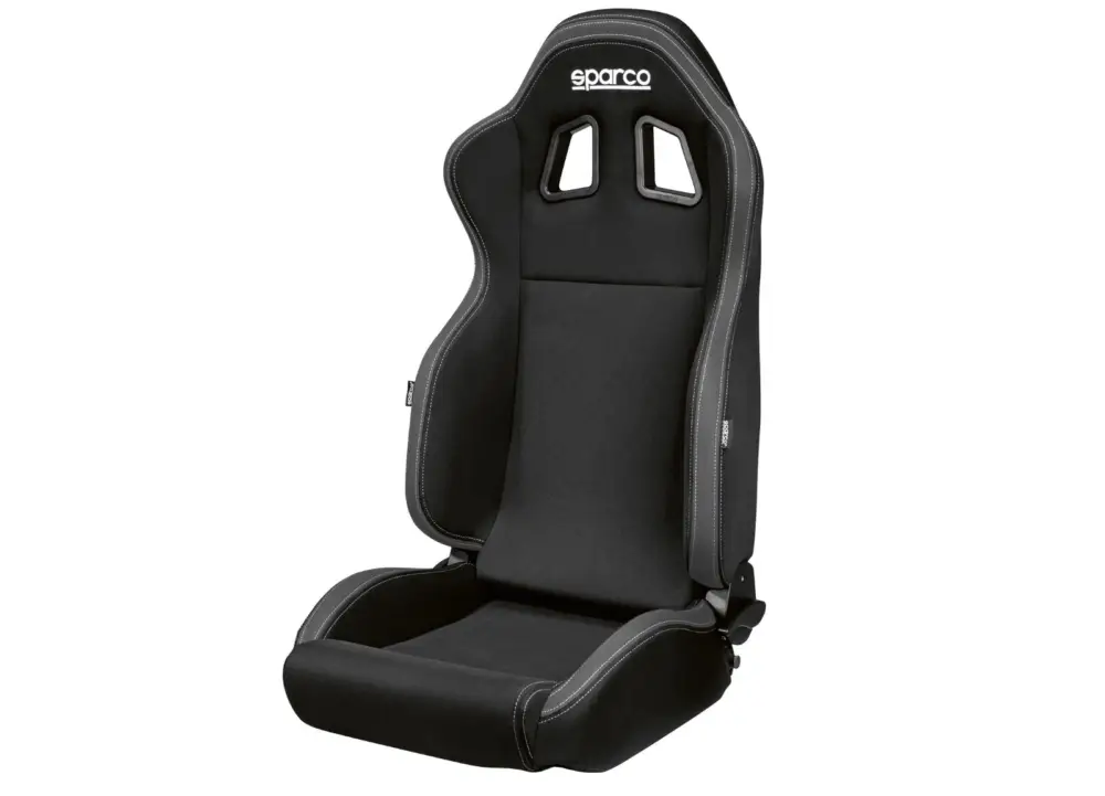 Sparco R100 sportovní polohovatelné sedadlo, barva černo-šedá Pouze Dnes