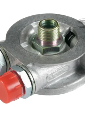 Mocal adaptér pod olejový filtr s integrovaným termostatem, závitem 3/4" a dvěma vývody 1/2" BSP Horká Nabídka
