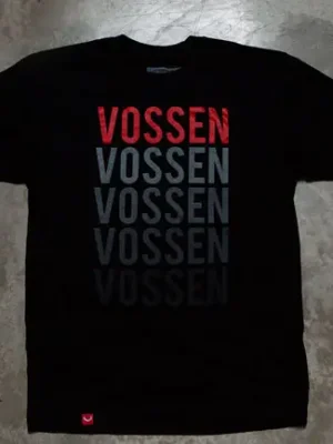 Vossen pánské triko 'Repeat' černé, velikost S Koupit Online