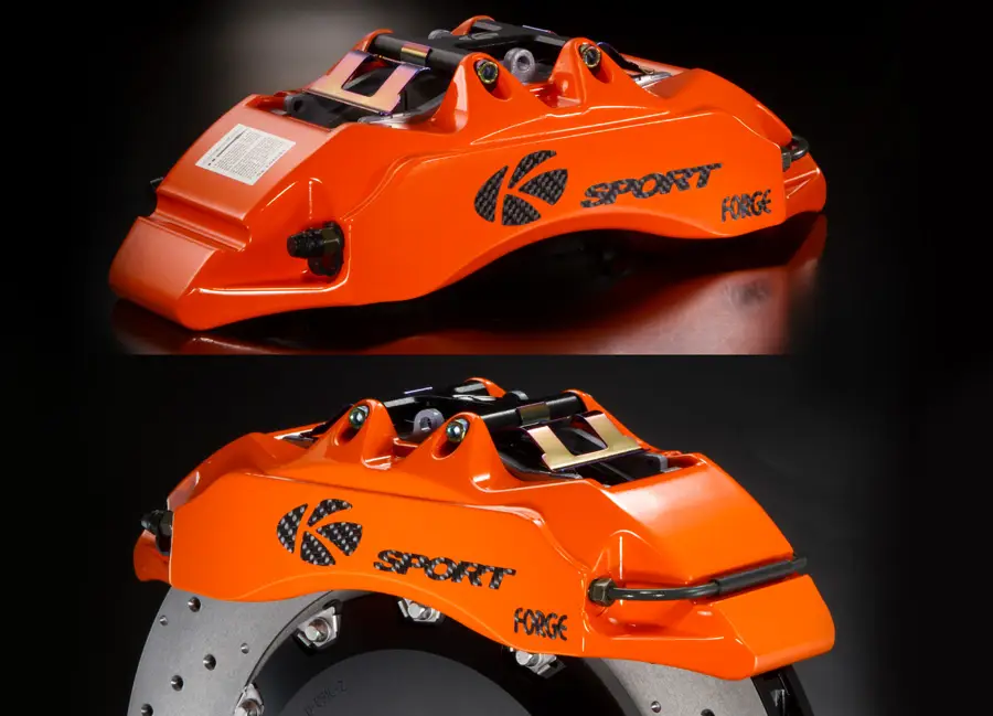 Přední brzdový kit K-Sport pro Renault Clio 2.0, r.v. od 98 do 12, 6pístkové brzdiče, velikost kotoučů: plovoucí 330X32 mm Finální Výprodej