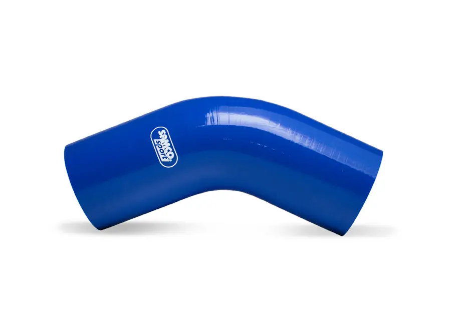 Zlevněný Samco Sport silikonové koleno 45° s vnitřním průměrem 41 mm, barva tmavě zelená