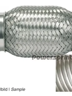 Powersprint flexibilní spojka s přírubou HDD/B, vnější průměr 80 mm, celková délka 200 mm Sezónní Sleva