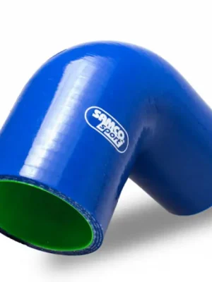 Značkový Samco Sport ProFuel silikonové koleno 90° s vnitřním průměrem 16 mm pro vedení paliva, barva červená