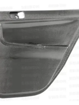 Originální Výplně zadních dveří Seibon Carbon pro Mitsubishi Lancer Evo X (CZ4A) 4-dvéř. Sedan r.v. 2008 - 2012