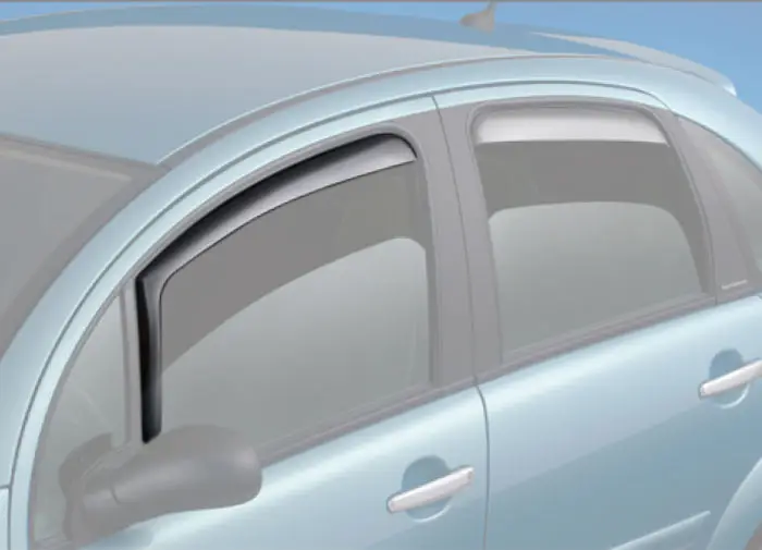 Cenový Hit ClimAir protiprůvanové deflektory oken (ofuky) přední pro Nissan Primera W10 Kombi 5-dvéř., r.v. 1990-1996