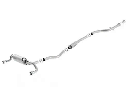 Cenový Hit Borla Cat-Back výfukový systém "ATAK" pro BMW F30 335i Sedan, RWD, 3,0l, r.v. 2012-2016