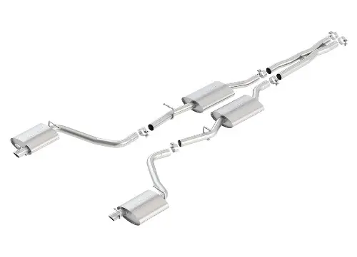 Borla Cat-Back výfukový systém "S-Type" pro Dodge Challenger SXT/GT 3,6l V6 2-dvéř., r.v. od 15-20 Novinka