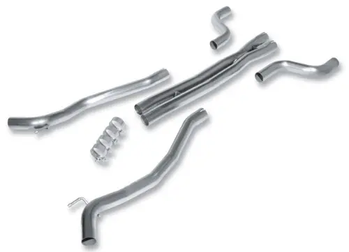 Sezónní Sleva Borla X-Pipe výfukové vedení se středním vedením výfuku pro Chevrolet Camaro SS 6,2l V8 RWD 2-dvéř., Coupé/Convertible, r.v. od 10-15