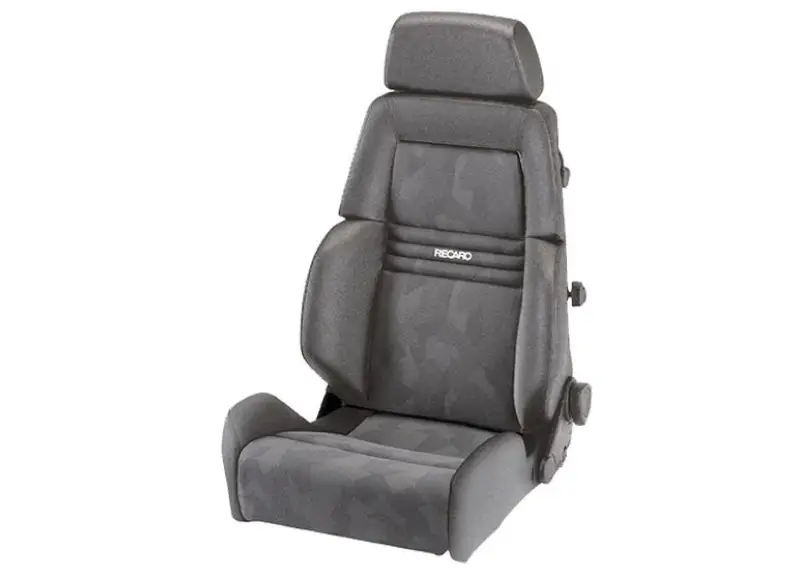 Rychlé Dodání Ergonomické sportovní sedadlo RECARO Expert, sklopné, různé varianty, tvar sedadla Expert M, potahový materiál šedá Nardo / šedá Artista
