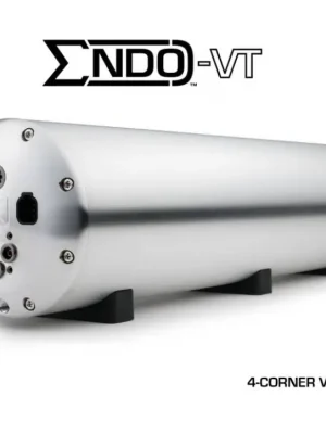 AccuAir ENDO systém zahrnující nádoby, nádoby s ventilovou jednotkou, příp. i s integrovaným kompresorem, vybavení 19 l nádoba s ventilovou jednotkou 4-corner ENDO-VT, barva nádoby Broušená Autentický