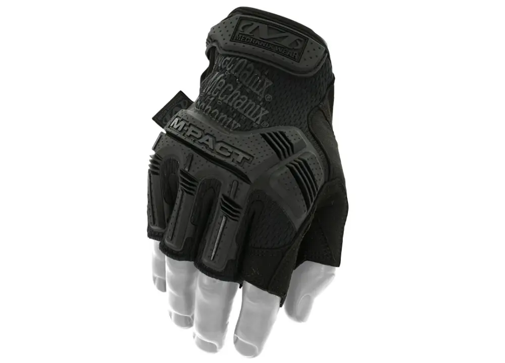 Ověřený Rukavice Mechanix M-Pact černé, bezprstové, velikost XL