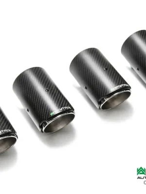 Armytrix 4x karbonová koncovka výfuku (4X89mm) pro Audi A5 B8 3.0 TFSI Coupé/Carbiolet (2011-2015) Omezená Nabídka