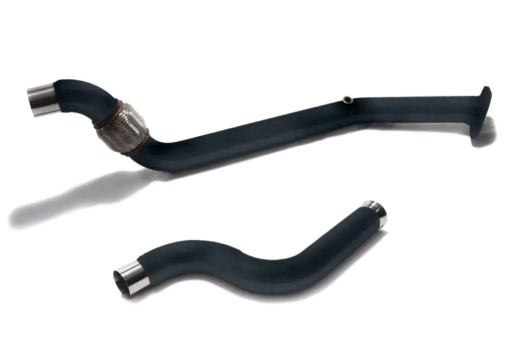 Armytrix keramickým povlakem izolovaná vysoce průchozí náhrada katalyzátoru pro Ford Mustang GT 5.0 (MK6) (2015-2017) - s odstíněním lambda sondy (cat-simulator) Výhodná Nabídka