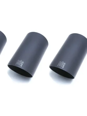 Top Prodej Armytrix 4x matně černá koncovka výfuku (4X101mm) pro Volkswagen Golf 7.5 R 2.0 Turbo (2016- )