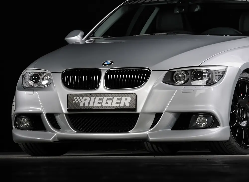 Dokud Zásoby Vydrží Rieger přední nárazník pro BMW řada 3 E92, E93 kabriolet, kupé po faceliftu LCI, plast ABS bez povrchové úpravy