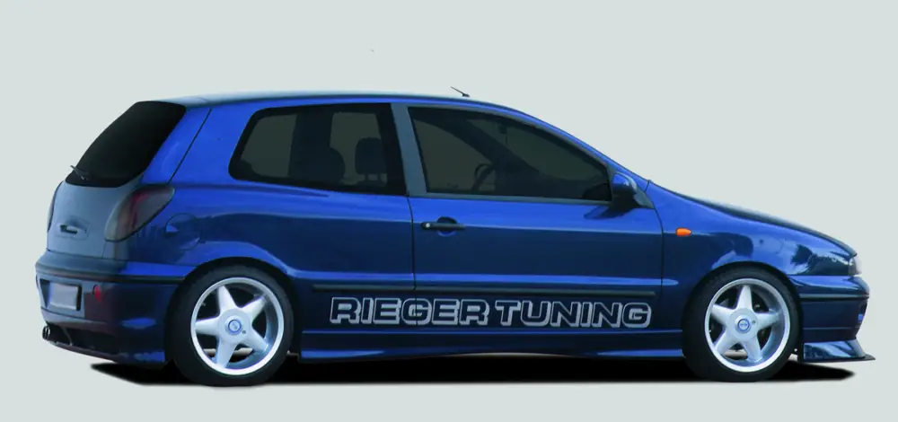 Rieger boční práh mont. strana levá pro Fiat Bravo , plast ABS bez povrchové úpravy Cenový Hit