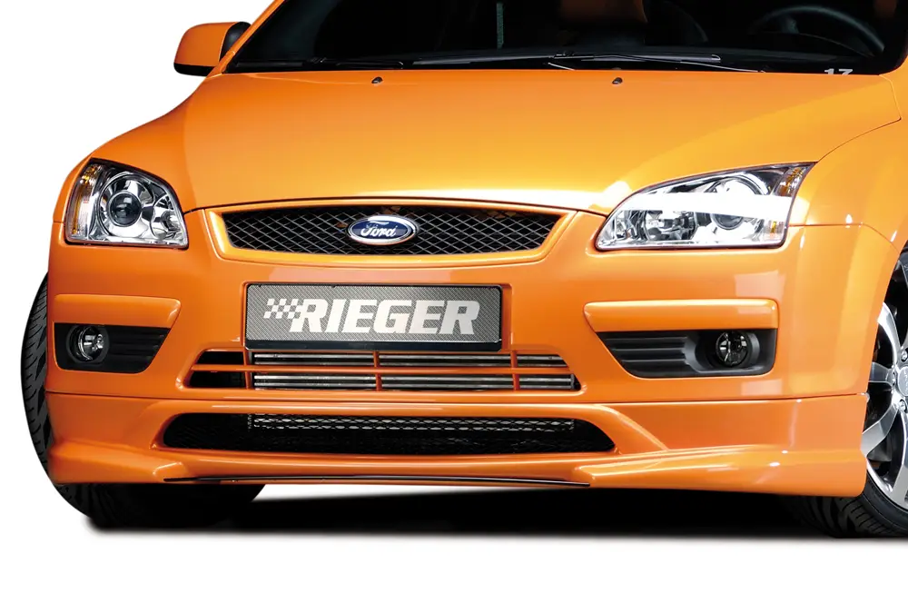 Jen Po Omezenou Doba Rieger spoiler pod přední nárazník pro Ford Focus 2 3-dvéř., 5-dvéř. před faceliftem, r.v. 07/04-01/08, plast ABS bez povrchové úpravy