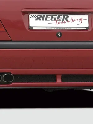 Cenově Výhodný Rieger spoiler pod zadní nárazník pro Mercedes třída C W202 sedan (model od r.v. 98) r.v. 07/97-, GFK (laminát)