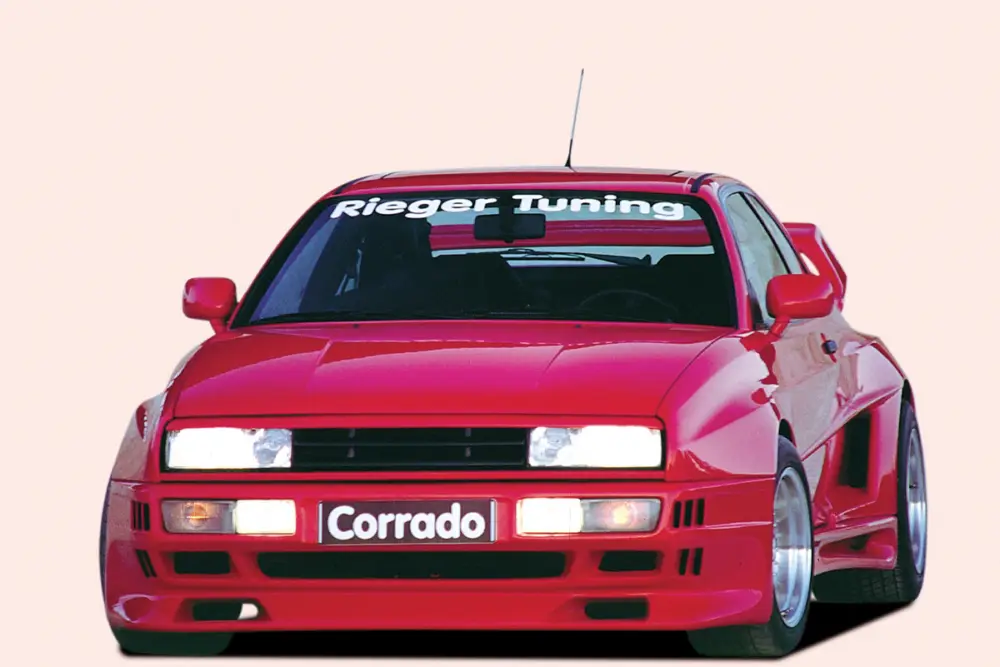 Sezónní Sleva Rieger blatník widebody II pro Volkswagen Corrado 53I kupé, GFK (laminát), mont. strana pravá
