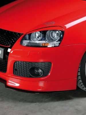 Koupit Online Rieger lipa pod přední nárazník pro Volkswagen Eos 1F kabriolet, 04/06-, plast ABS bez povrchové úpravy, "bended version"