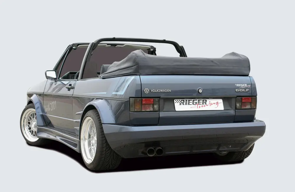 Poslední Šance Rieger boční díl widebody I pro Volkswagen Golf 1 , GFK (laminát), mont. strana pravá