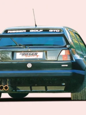 Horká Nabídka Rieger zadní křídlo widebody II pro Volkswagen Golf 2, GFK (laminát), bez bočních náběhů