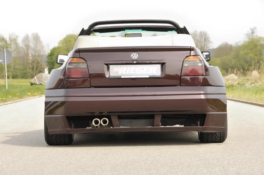 Vysoce Kvalitní Rieger zadní nárazník pro Volkswagen Golf 3, GFK (laminát)