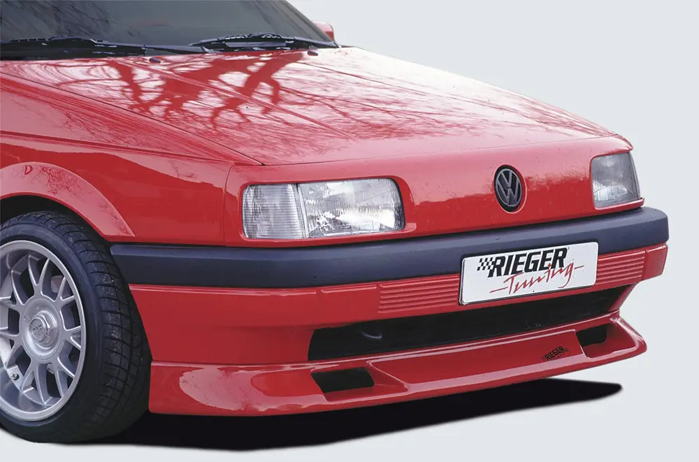 Rieger spoiler pod přední nárazník GTS pro Volkswagen Passat 35I combi, sedan, r.v. -09/93, plast ABS bez povrchové úpravy Nová Kolekce