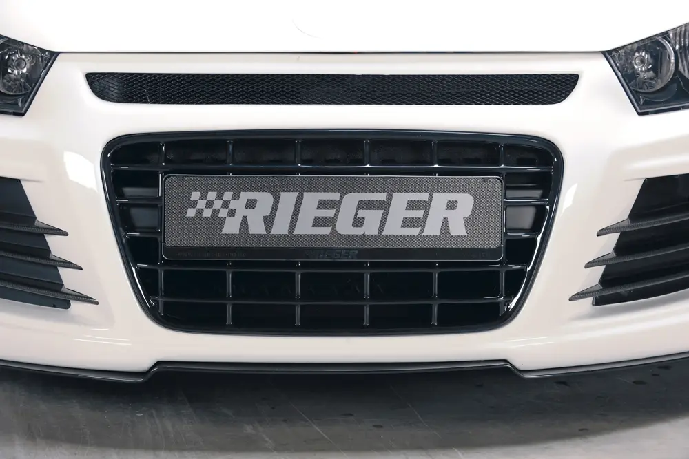 Rieger maska chladiče lesklá černá pro Volkswagen Scirocco 3 13 2-dvéř. před faceliftem, plast ABS lakovaný do černé lesklé barvy Ihned K Objednání