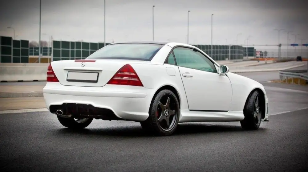 Maxton Design boční prahy pro Mercedes SLK R 170, plast ABS bez povrchové úpravy Dokud Zásoby Vydrží
