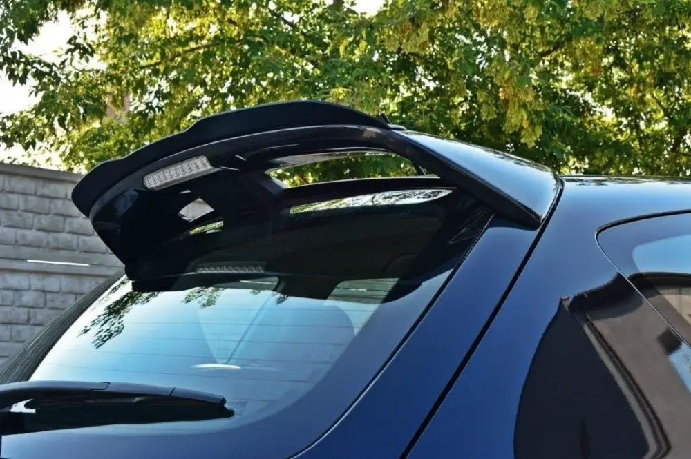 Maxton Design prodloužení spoileru pro Mazda 3 Mk1, černý lesklý plast ABS Expresní Doručení