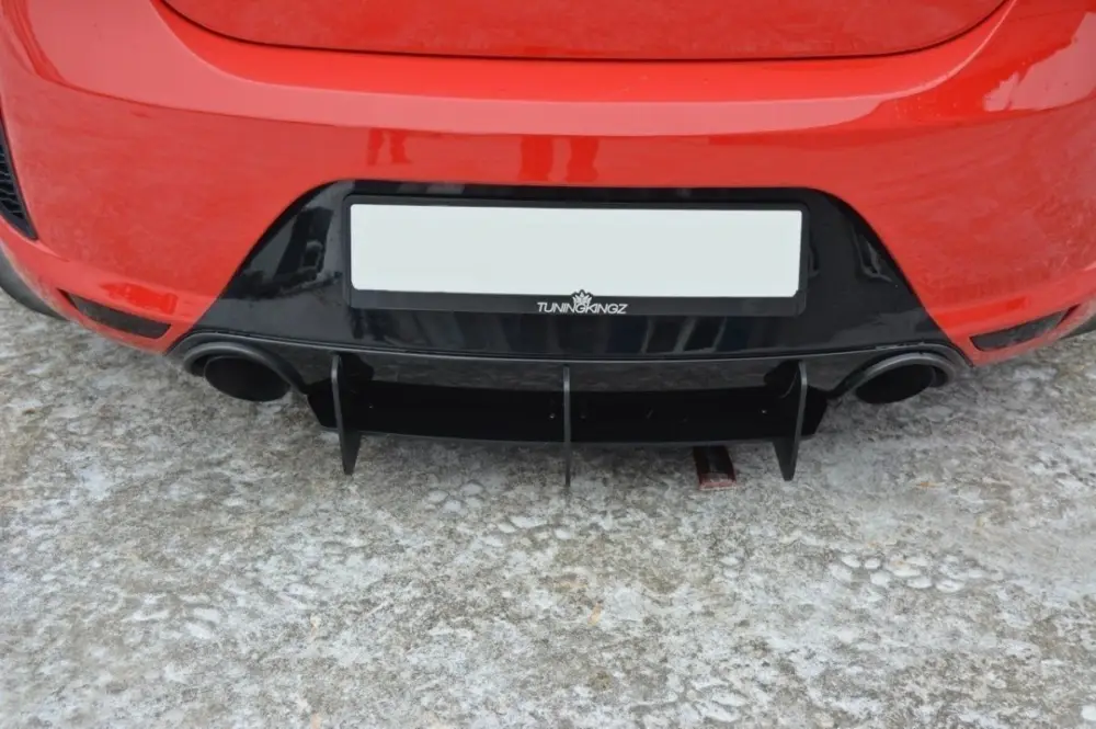 Nejlepší Volba Maxton Design difuzor zadního nárazníku pro Seat Leon Mk2, plast ABS bez povrchové úpravy