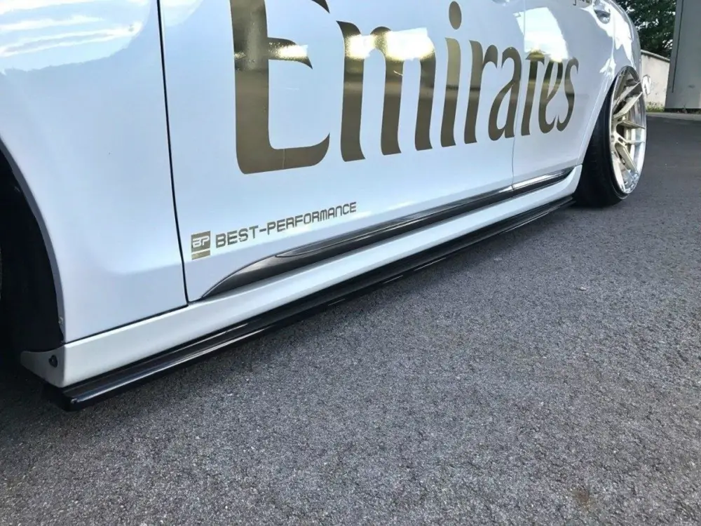Objednat Nyní Maxton Design difuzory pod boční prahy pro Lexus GS Mk3 Facelift, černý lesklý plast ABS