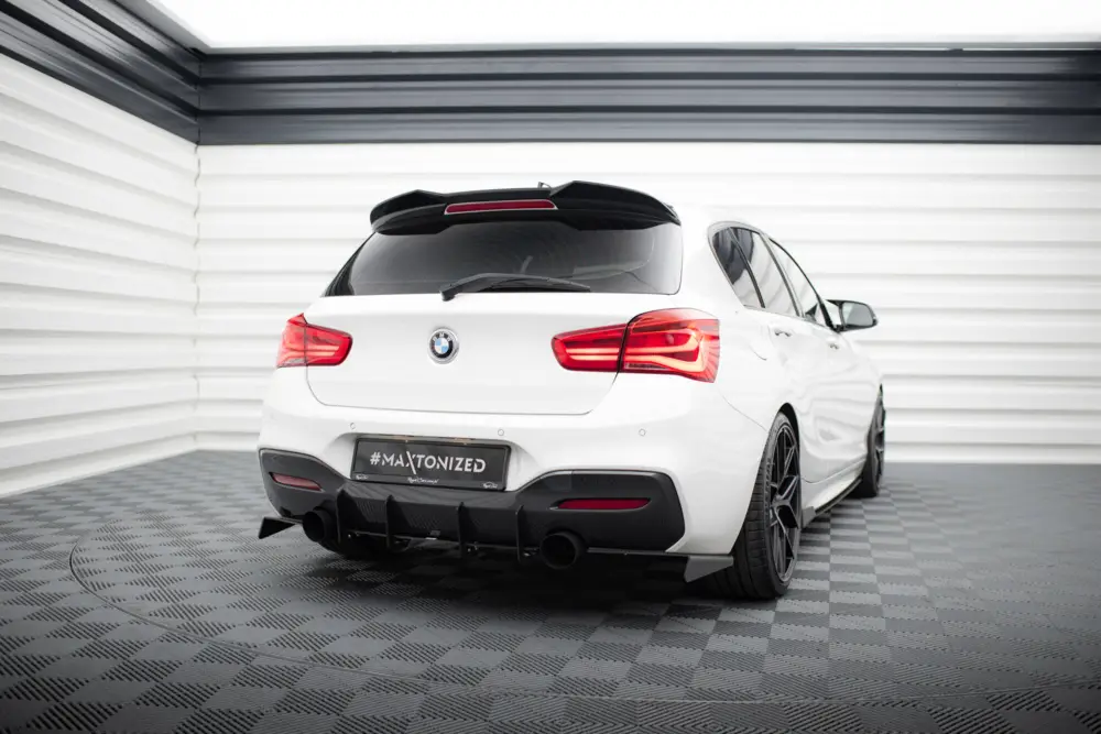 Maxton Design difuzor zadního nárazníku s bočními nástavci pro BMW řada 1 F20- F21 Facelift, plast ABS bez povrchové úpravy Bezpečná Platba