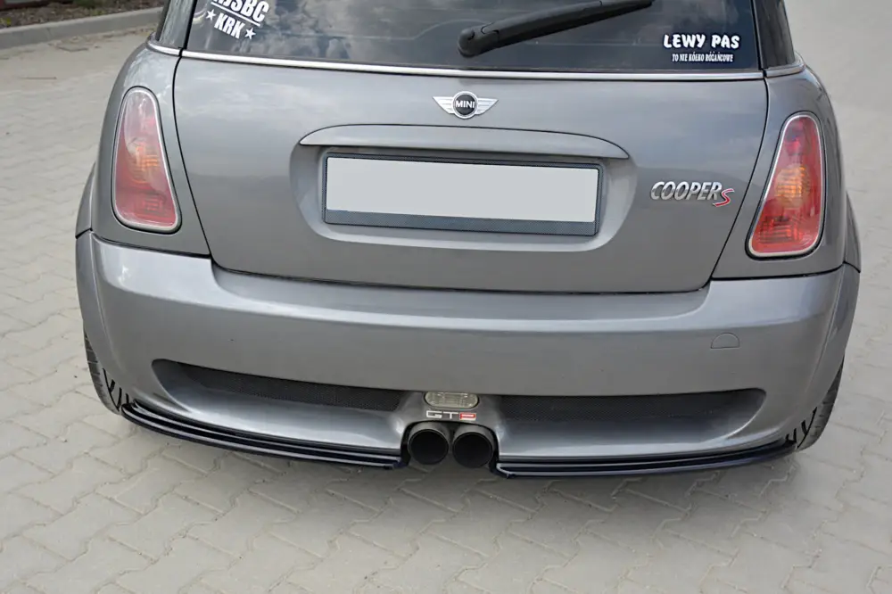 Objednat Nyní Maxton Design boční difuzory pod zadní nárazník pro Mini Cooper R53, černý lesklý plast ABS