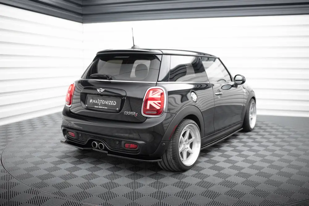 Maxton Design středový spoiler zadního nárazníku pro Mini Cooper F56, černý lesklý plast ABS Kup Teď