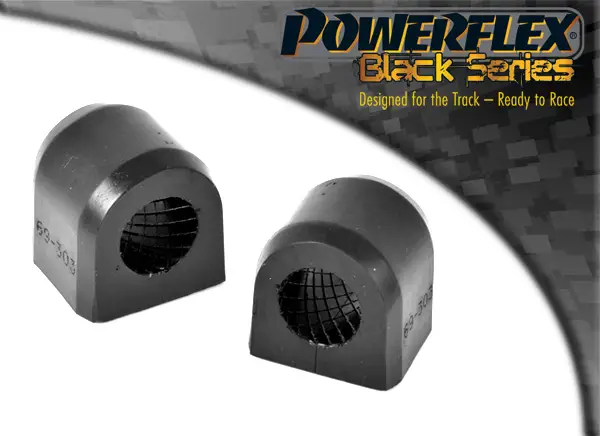 Silentbloky Powerflex Black Series PF69-303-19BLK pro Subaru Legacy BD/BG "Uložení před. stabilizátoru v karoserii 19mm", pozice na diagramu: 3 Originální