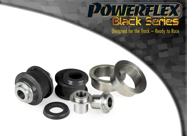Must-Have Silentbloky Powerflex Black Series PFF12-702BLK pro Toyota Aygo r.v. 2005-2014 "Přední rameno, zadní silentblok", pozice na diagramu: 2