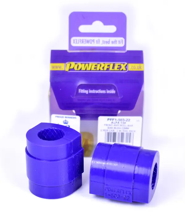 Rychlé Dodání Silentbloky Powerflex PFF1-503-22 pro Alfa Romeo Brera 2005-2010 "Uložení před. stabilizátoru 22mm", pozice na diagramu: 3