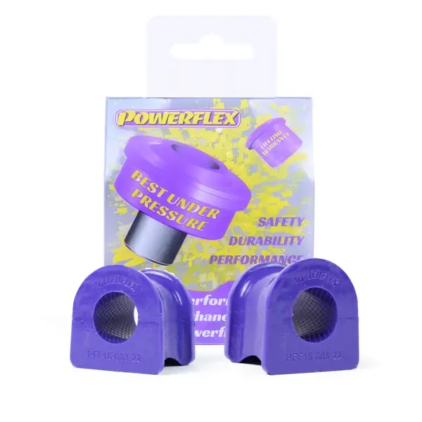 Vysoce Kvalitní Silentbloky Powerflex PFF16-603-22 pro Lancia Delta 1.4-2.0 r.v. 1993-1999 "Uložení před. stabilizátoru v karoserii 22mm", pozice na diagramu: 3