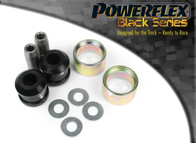Silentbloky Powerflex Black Series PFF19-601BLK pro Ford Escort MK5/6/7 vč. RS2000 "Přední rameno, zadní silentblok 46mm", pozice na diagramu: 2 Značkový