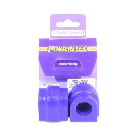 Silentbloky Powerflex PFF5-1803-22 pro Mini Paceman R61 2WD "Uložení před. stabilizátoru - 22 mm", pozice na diagramu: 2 Přímo Od Výrobce