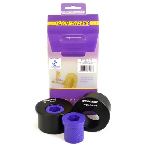 Silentbloky Powerflex PFF5-5601G pro BMW řada 3 E46 Compact "Přední rameno, zadní silentblok, nastavitelný", pozice na diagramu: 1 Autentický