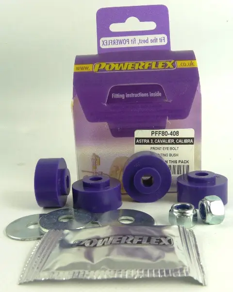 Aktuální Silentbloky Powerflex PFF80-408 pro Vauxhall / Opel Cavalier GSi/Calibra 4WD r.v. 1989-1995 "Uložení před. stabilizátoru", pozice na diagramu: 4