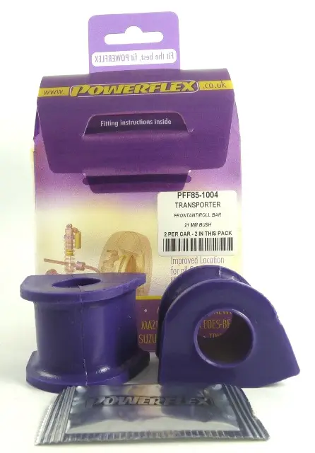 Silentbloky Powerflex PFF85-1004 pro Volkswagen Transporter T25/T3 (typ 2) Diesel "Uložení před. stabilizátoru v karoserii 21mm", pozice na diagramu: 4 Koupit Online