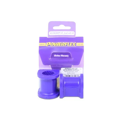 Jen Po Omezenou Doba Silentbloky Powerflex PFR44-211-22 pro Mitsubishi Lancer Evolution Mk7/8/9 vč. 260 "Uložení zad. stabilizátoru 22mm", pozice na diagramu: 13