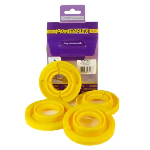 Silentbloky Powerflex PFR5-4614 pro BMW řada 3 E46 Xi/XD (4WD) "Rear Subframe Front Bush Insert", pozice na diagramu: 10 Finální Výprodej