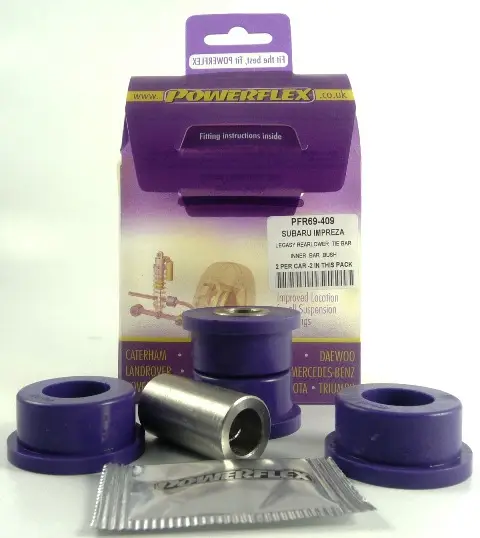Ověřený Silentbloky Powerflex PFR69-409 pro Subaru Outback r.v. 2003-2009 "Rear Lower Rear Lateral Tie Bar Inner Bush", pozice na diagramu: 9