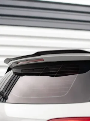 Autentický Maxton Design prodloužení spoileru pro Mercedes třída A W176/Standard, černý lesklý plast ABS