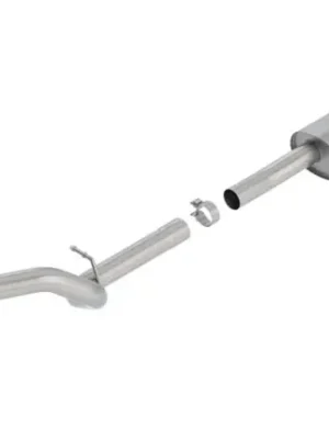 Tovární Cena Borla Cat-Back výfukový systém "S-Type" pro Jeep Wrangler JLU 2,0l, s aut./man. převodovkou, 4WD, 4-dvéř., r.v. 2018-2020